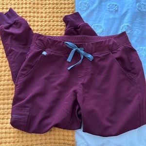 Figs Zamora joggers MP burgundy